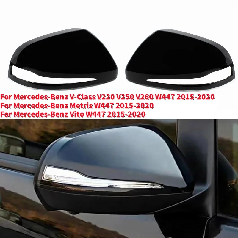 

Car LED Rear View Mirror Light Lamp Housing and Lamp for Mercedes Benz V-Class/Metris/Vito W447 2015-2020
