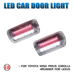 For Toyota Corolla 4Runner Highlander Land Cruiser Camry Prado Prius Sienna Estima WISH SAI Tundra GT86 Car Door Courtesy Light