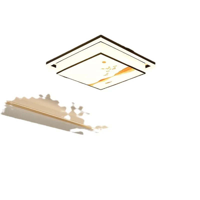 

New Chinese ceiling lamp, bedroom creative Chinese style, zen home room lamp