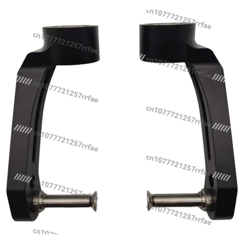 

Wheelchair Parts Aluminum wheelchair front fork with titanium axle for 12.7mm bearings on 4 5 wheels