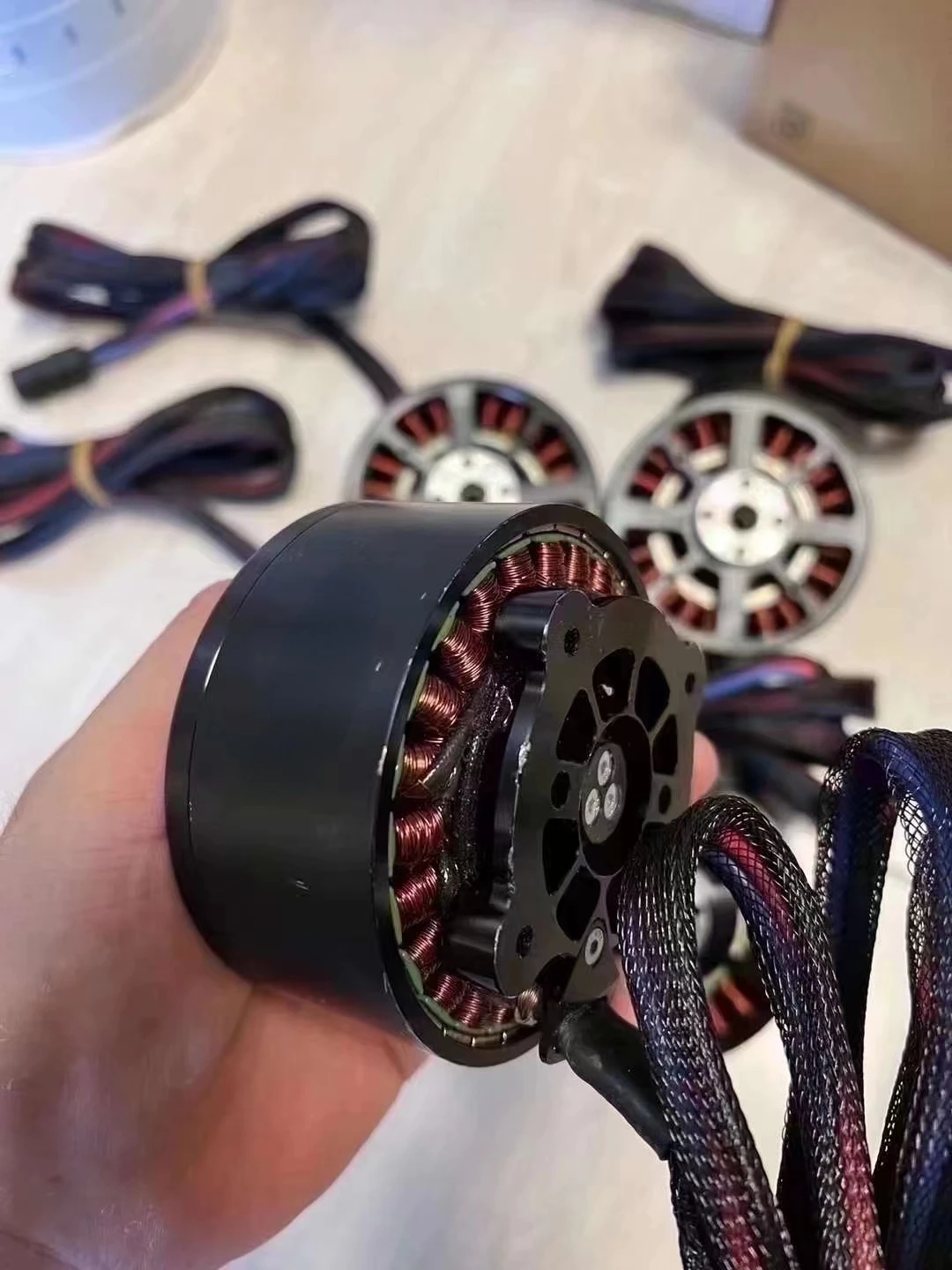 Disassembling Motor  Disassembling Motor