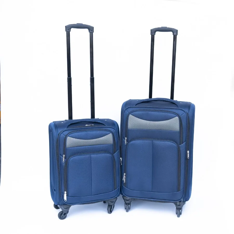 

Oxford cloth suitcase for travel, navy blue, lightweight and durable