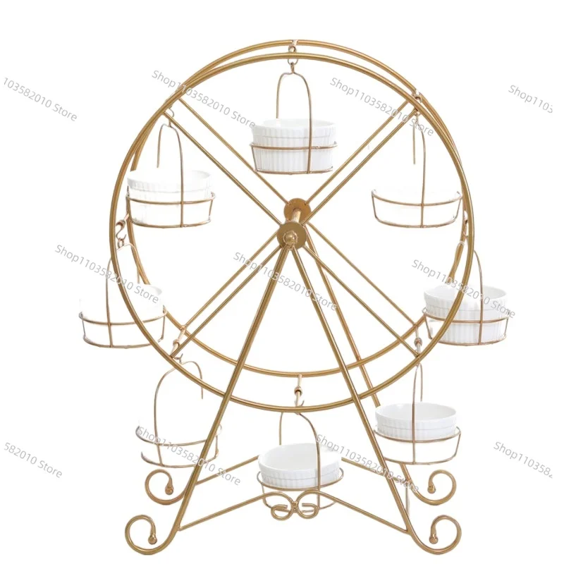 Cake Tray Dessert Shelf Ferris Wheel Dessert Table Ornaments Display Wedding Props