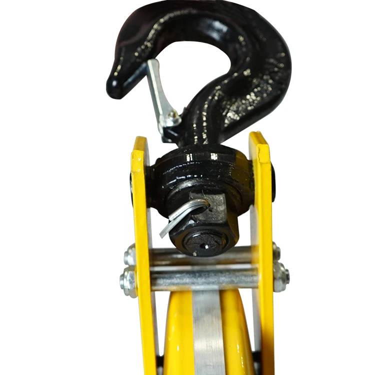 Small Rope Bearing Lifting Wheels Sheave Pulleys For Open Side