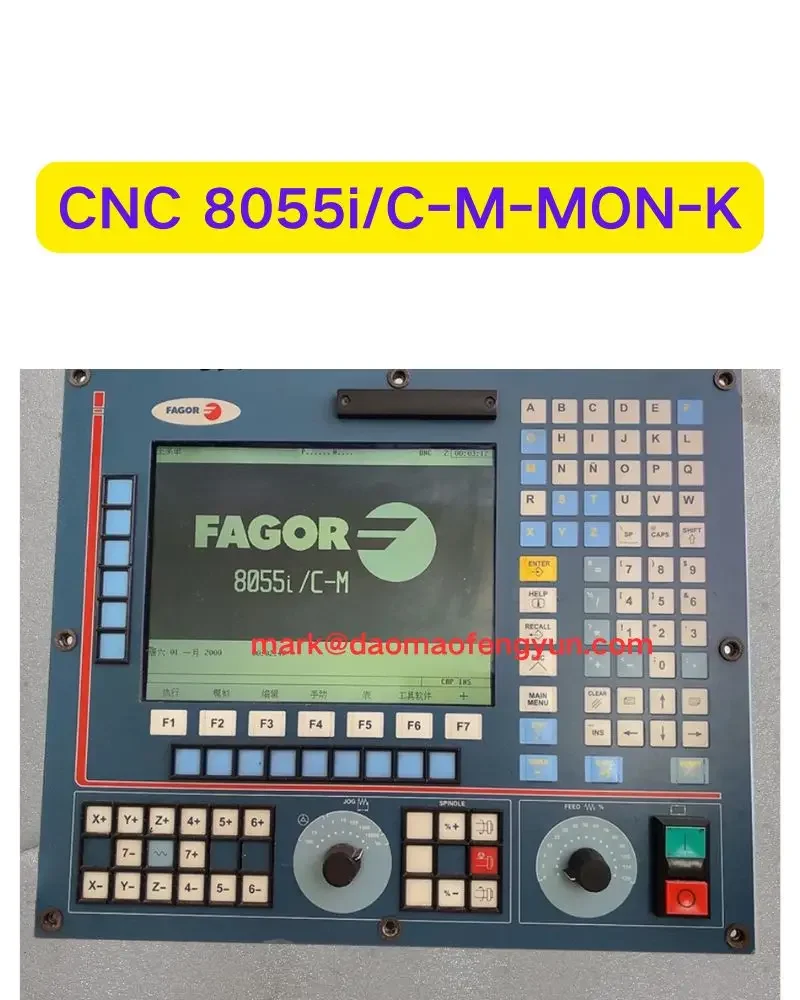 second hand  CNC 8055iC-M-MON-K Fagor CNC system CNC 8055i/C-M-MON-K fast shipping