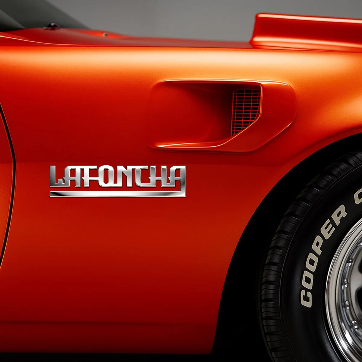 Stainless Steel 3D Metal Badges Decal Sticker Auto Racing Emblem for Rear Trunk Side Fender Car Motorcycle Sticker Individuation