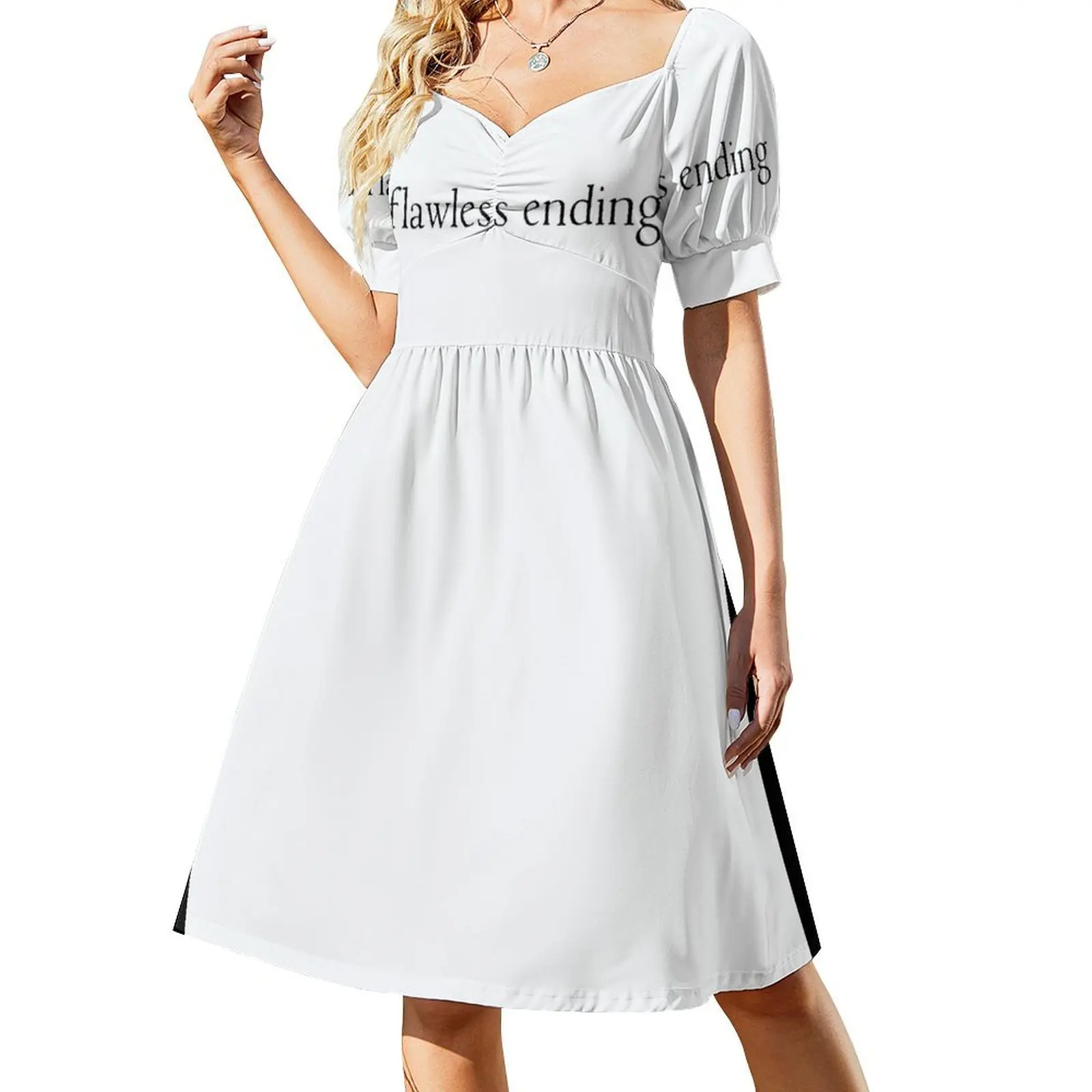 

a flawless ending - Dpr Ian Short-Sleeved Dress summer dress woman 2025 trendy Dresses