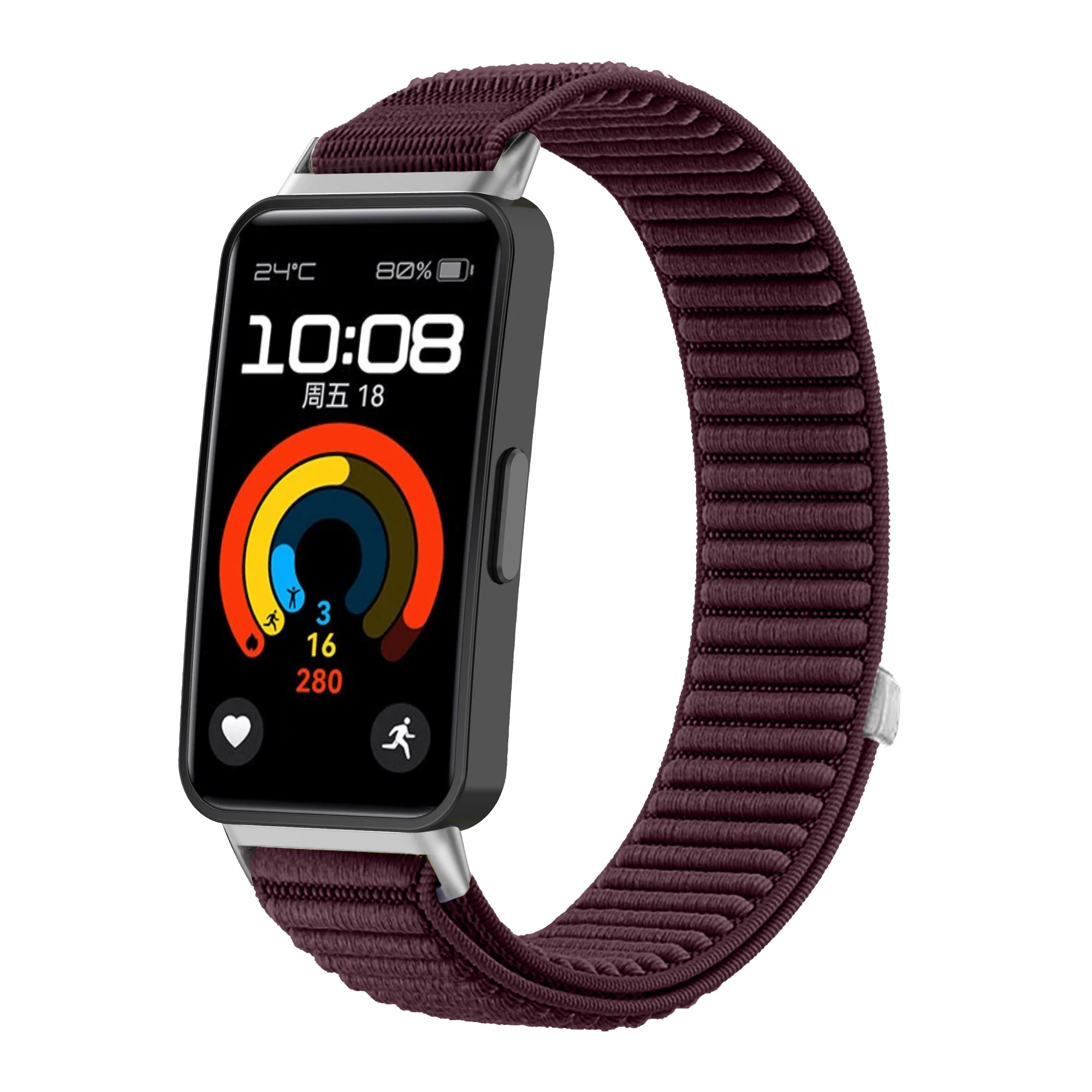 1-2 Stück Sportarmband für Huawei Band 11/11 Pro, Nylon-Uhrenarmband, Armband für Huawei Band 10, 9, 8, Smartwatch-Zubehör, Handgelenksband. – Detail 9