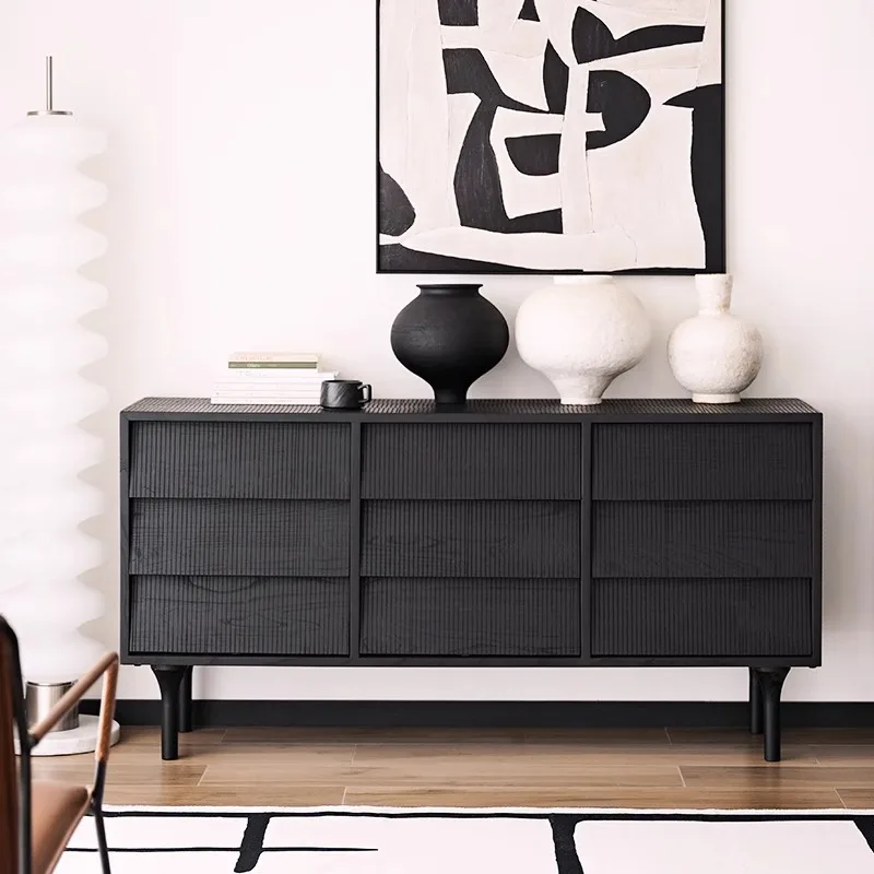 

Medieval style nine-chest cabinet old elm living room home wall decoration storage drawer cabinet