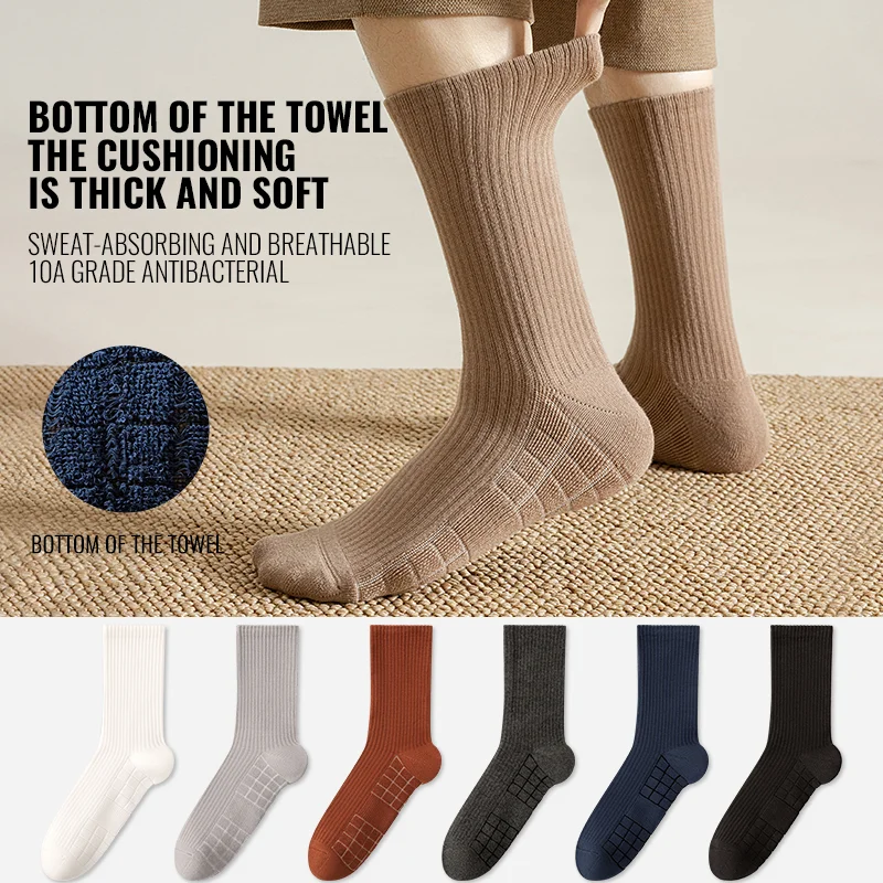 MiiOW Winter Thermal Warm Sock Thicken Cotton Sock Snow Towel Bottom Sock Anti Sweat Moisture Wicking Cold Resistant Terry Sock