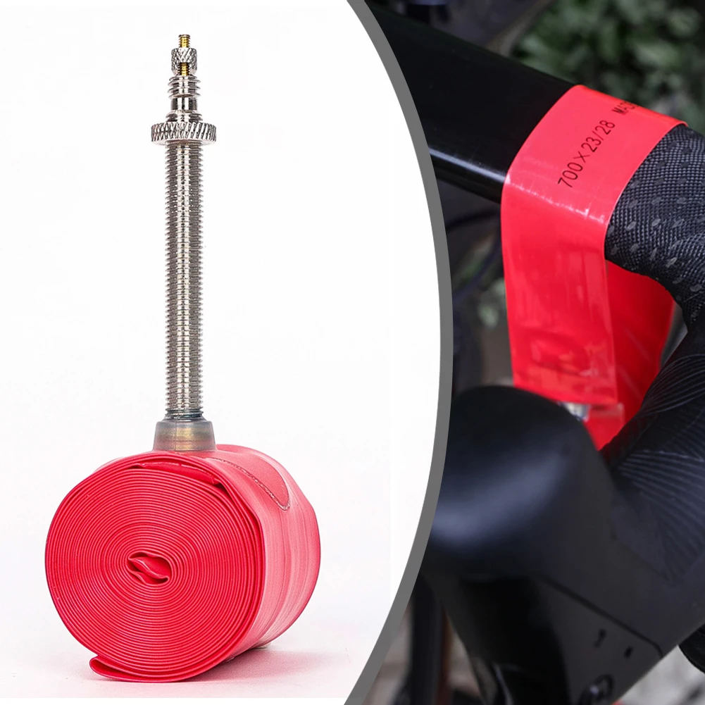 

High Airtightness For TPU Inner Tube for Road Bikes Designed for 700X23/25/28C Sizes with For French Valve Easy to Transport