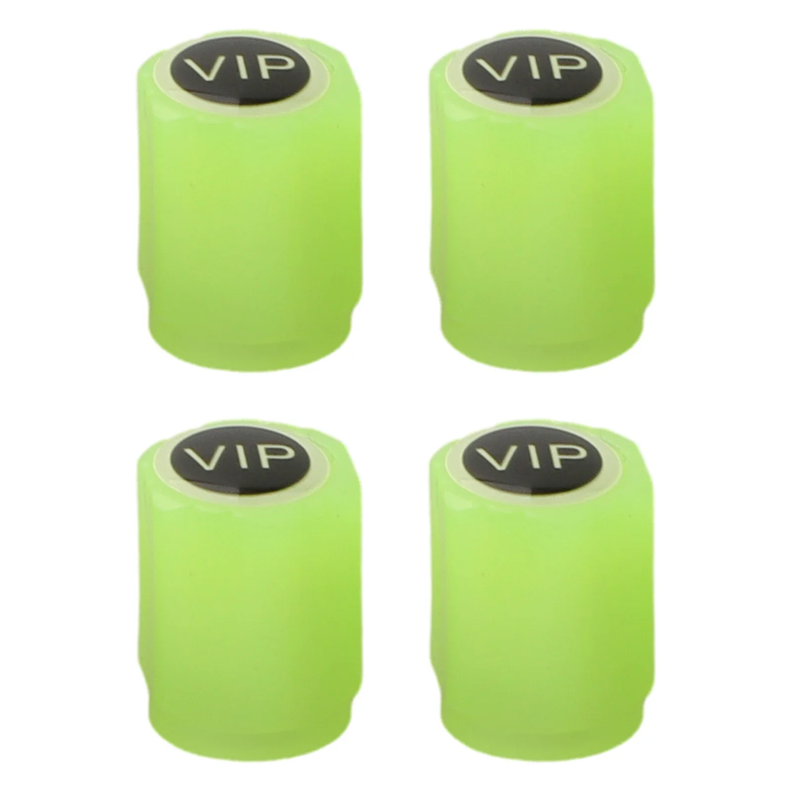 4Pcs Luminous Valve Car Fluorescent Tire Valves Glow In The Dark Car Motorcycle Bike Wheel Plug Tyre Hub Cover Decor