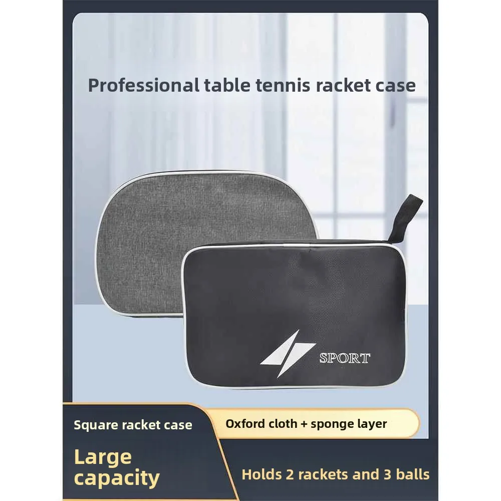 

Large Capaci Square Pong Raet Bag Gourd aped Protective Cover Portable Storage Bag for Ball Sports Fitn Fans