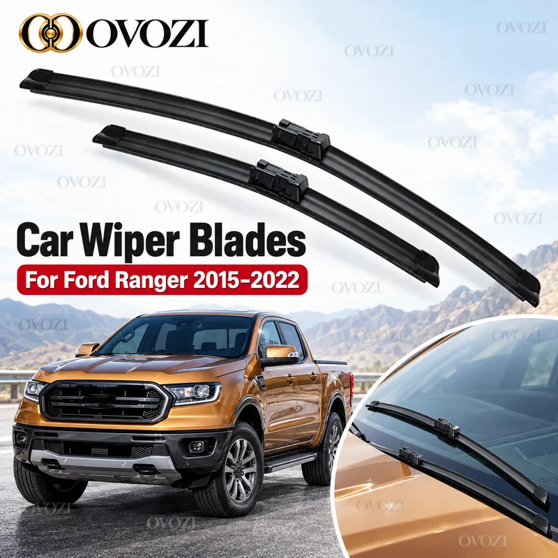 For Ford Ranger 2015-2022 Car Wiper Blade Blades 24"+16" Windshield Windscreen Clean Rubber Silicon Cars Wipers Accessories
