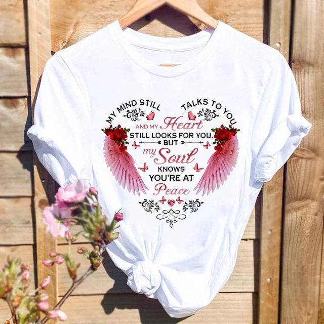 Odzież Casual T-Shirt Top Damska podstawowa moda Okrągły dekolt Wzór owocowy T-shirt z tkaniny poliestrowej T-shirt z nadrukiem z krótkim rękawem