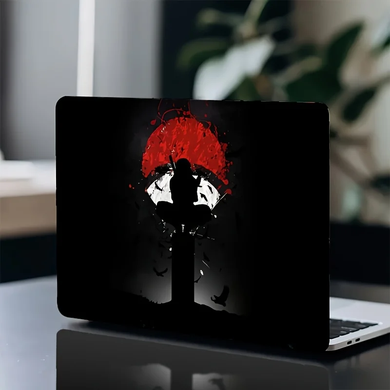 2 Anime Ninja Notebook Stickers, Vinyl, Scratch Resistant and Waterproof, Universal Protective Film for 12- to 15-inch Notebooks