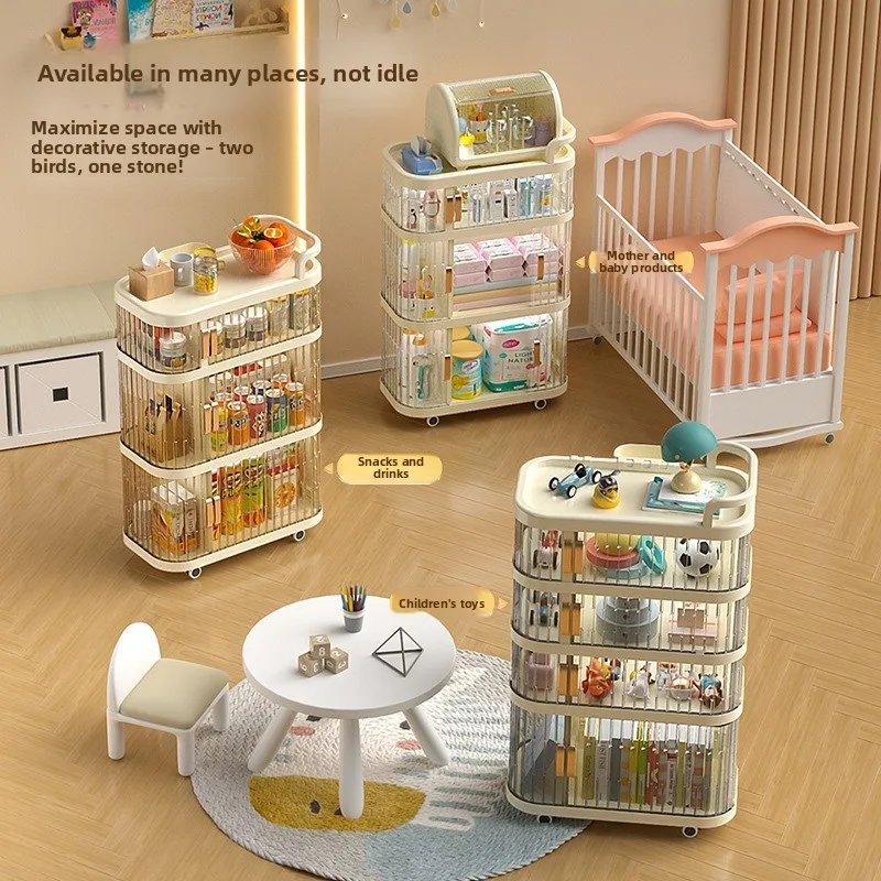 Supplies storage rack Floor-to-ceiling student dormitory finishing rack