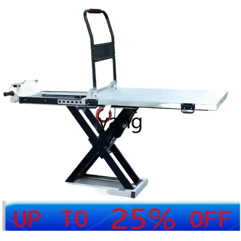 

LTT electric trolley portable truck handling mobile small hydraulic lift flatbed truck