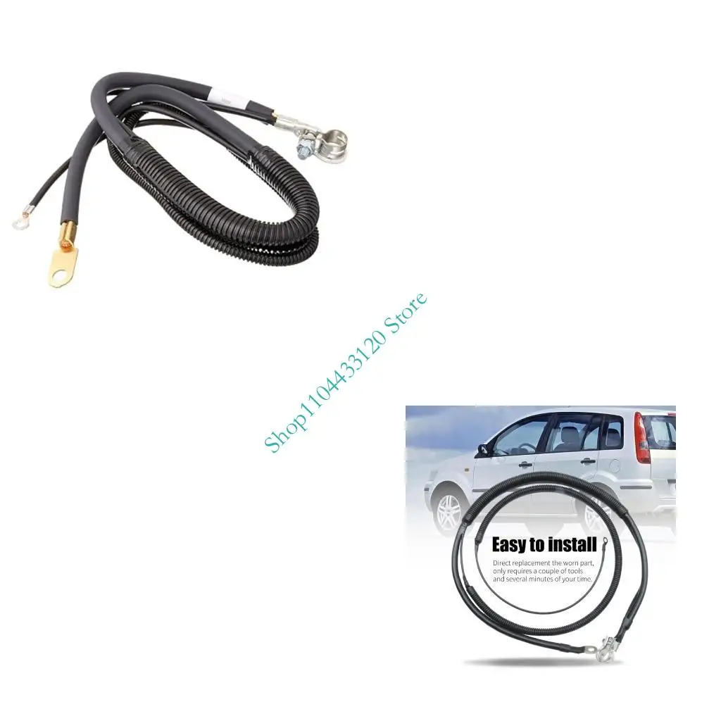 0XXD Heavy Duty Car Battery Ground Cable for 2007-2013 Trucks SUVs Corrosion Resistant Flexible Construction 2LF32XE 19328099
