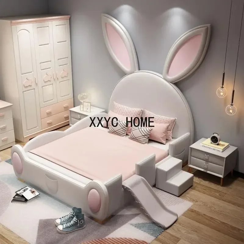 

Queen Frame Double Bed Luxury King Size Modern Children Room Double Bed Wood Modern Letto Matrimoniale Bedroom Furniture