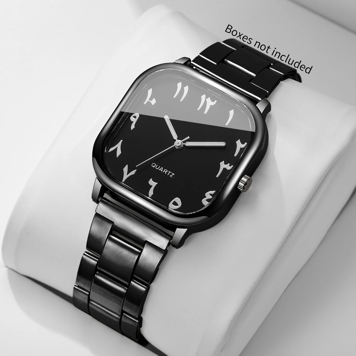 Fashio Square Women's Watches Black Strap Quartz Watch for Ladies Clock Relogio Feminino GiftWithout Box