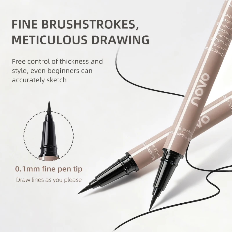 超精密防水アイライナー 高発色 シャープな輪郭 汗や涙に強い 初心者向け 動物実験なし アイディファイナー