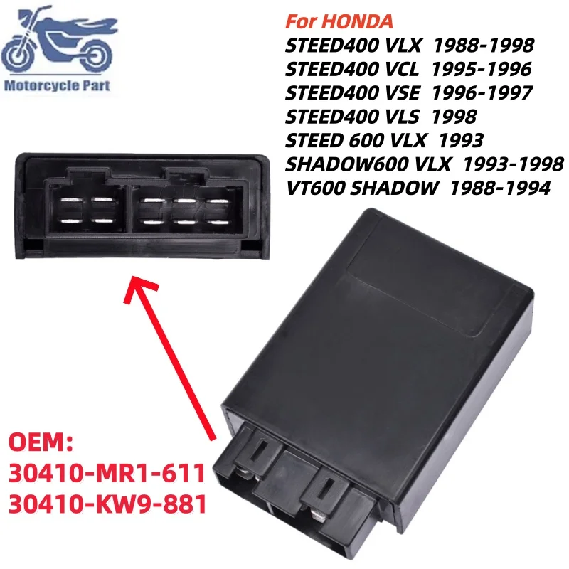 Motorcycle Intelligent Digital Igniter CDI For HONDA STEED400 STEED600 VLX VCL SHADOW600 VT600 STEED 400 SHADOW VT 600 1988-1998