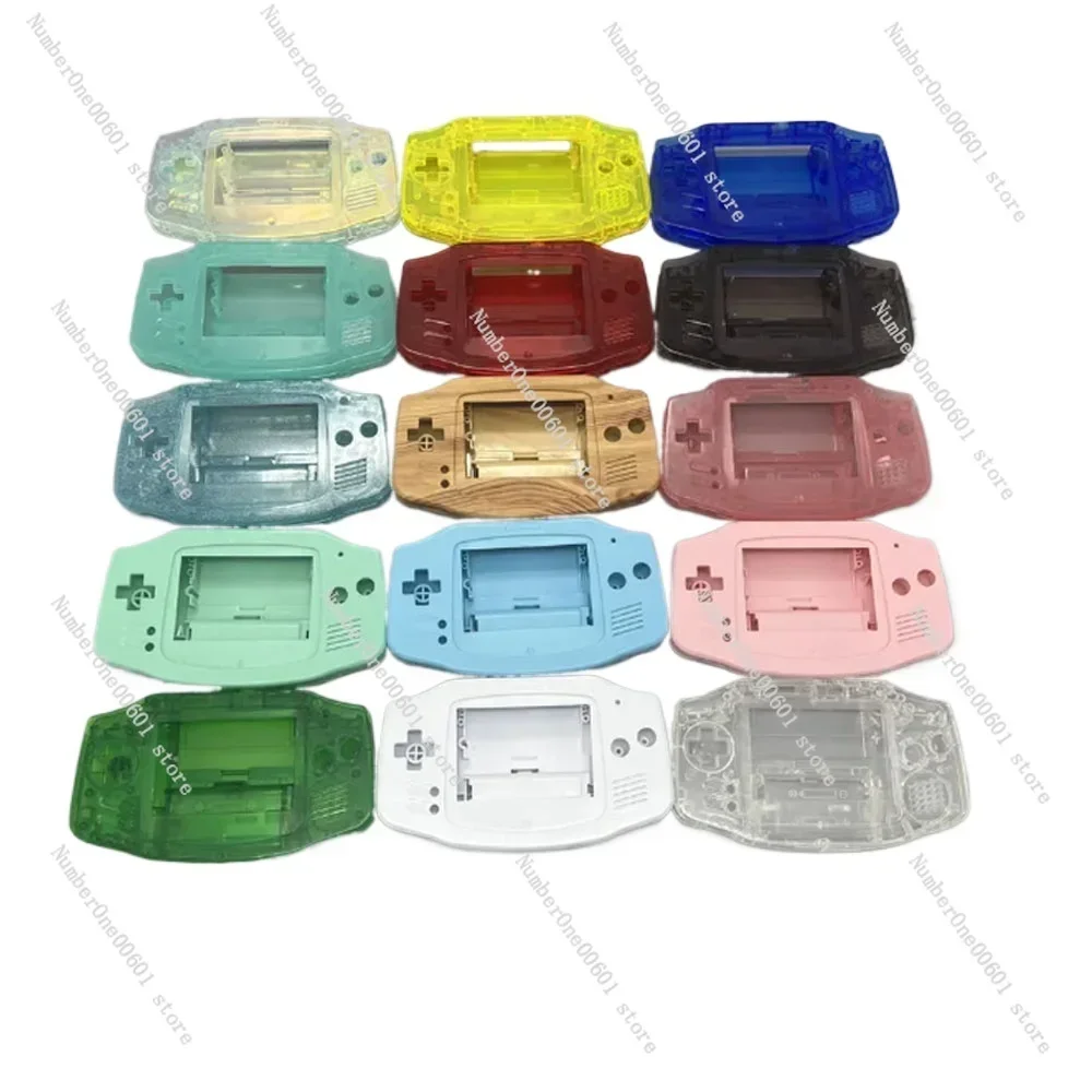 High Quality 15Colors Shell Kit with Glass Mirror Button for Gameboy ADVANCE GBA for GBA 3.0-inch 2.9-inch Original Size LCD