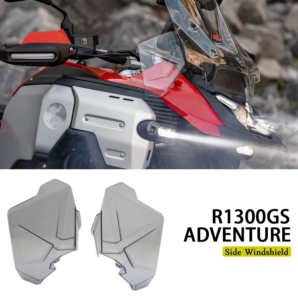 

New Motorcycle Accessories Windshield Bilateral Tank Side Wind Deflector Spoiler Kit For BMW R1300GS Adventure 2024 2025