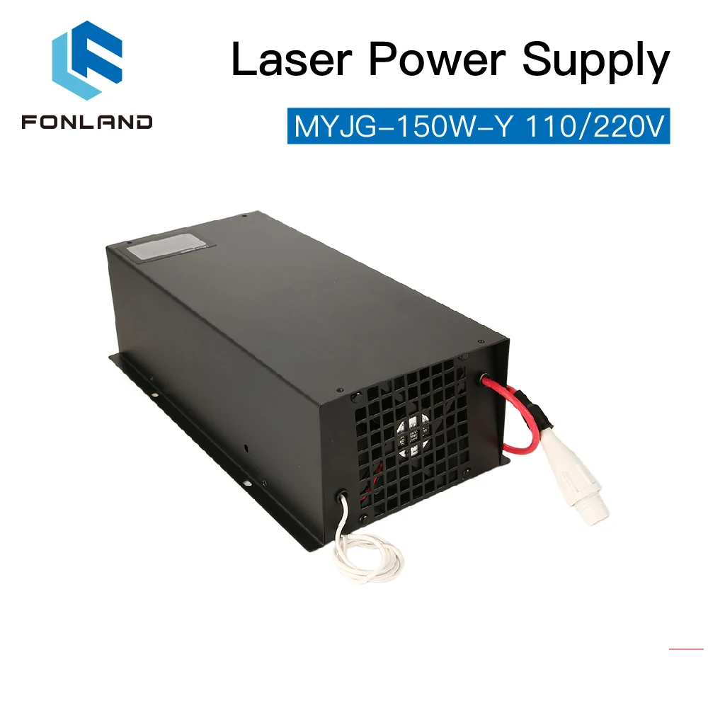 Imagem -03 - Fonland-fonte de Alimentação a Laser com Tela de Exibição Co2 Tubo Laser Máquina de Corte Fonte Myjg150w 150w 110 v 220v