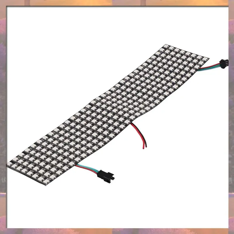 أعلى بيع WS2812 RGB LED لوحة مصفوفة قابلة للعنونة بشكل فردي مرنة لعرض الفيديو، DC5V (8X32)