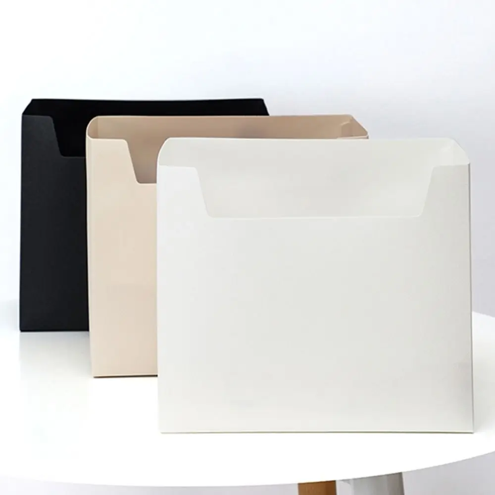 

Multicolor Folding Sorting Box with Handle Simple Design PP File Box PP Material Multi-functional Documents Holder