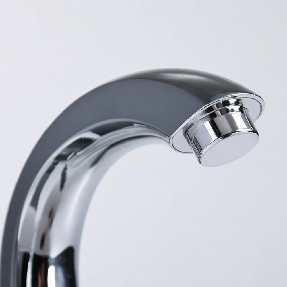 Modern Minimalist Basin Faucet Cold Water Tap For Mubin Bathroom Washbowl Vanity Vertical Deck Mount Ergonomic