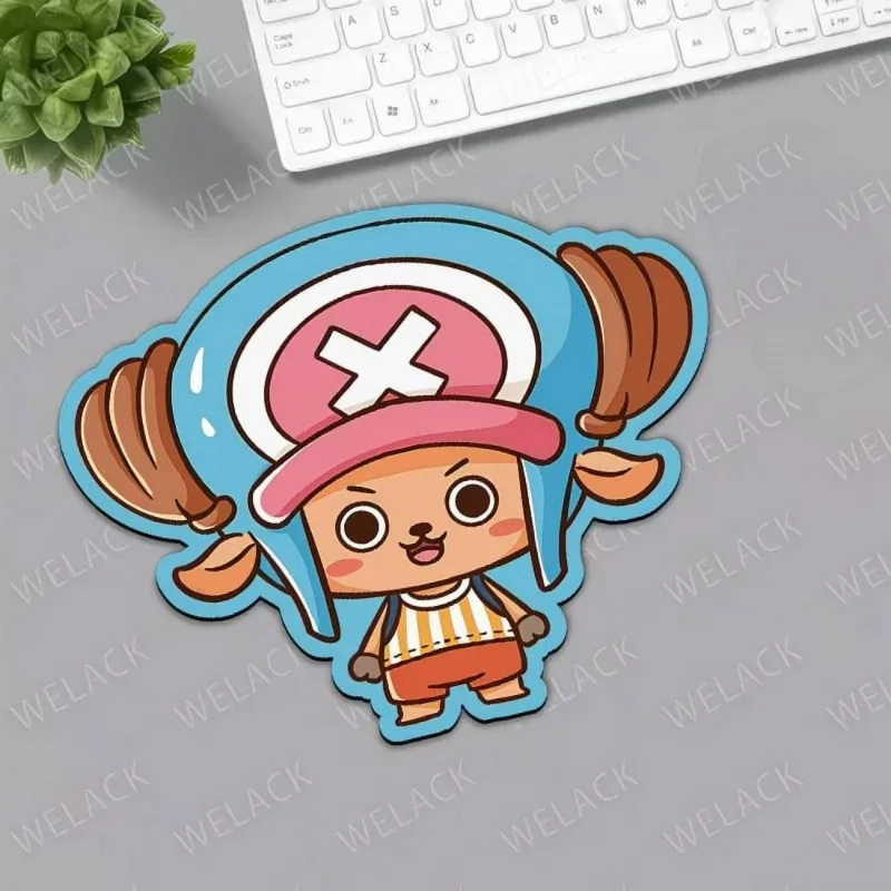 Picture 6: One Piece cartoon anime character cute mouse pad Japanese-style non-slip mouse pad two-dimensional Zoro laptop keyboard mat