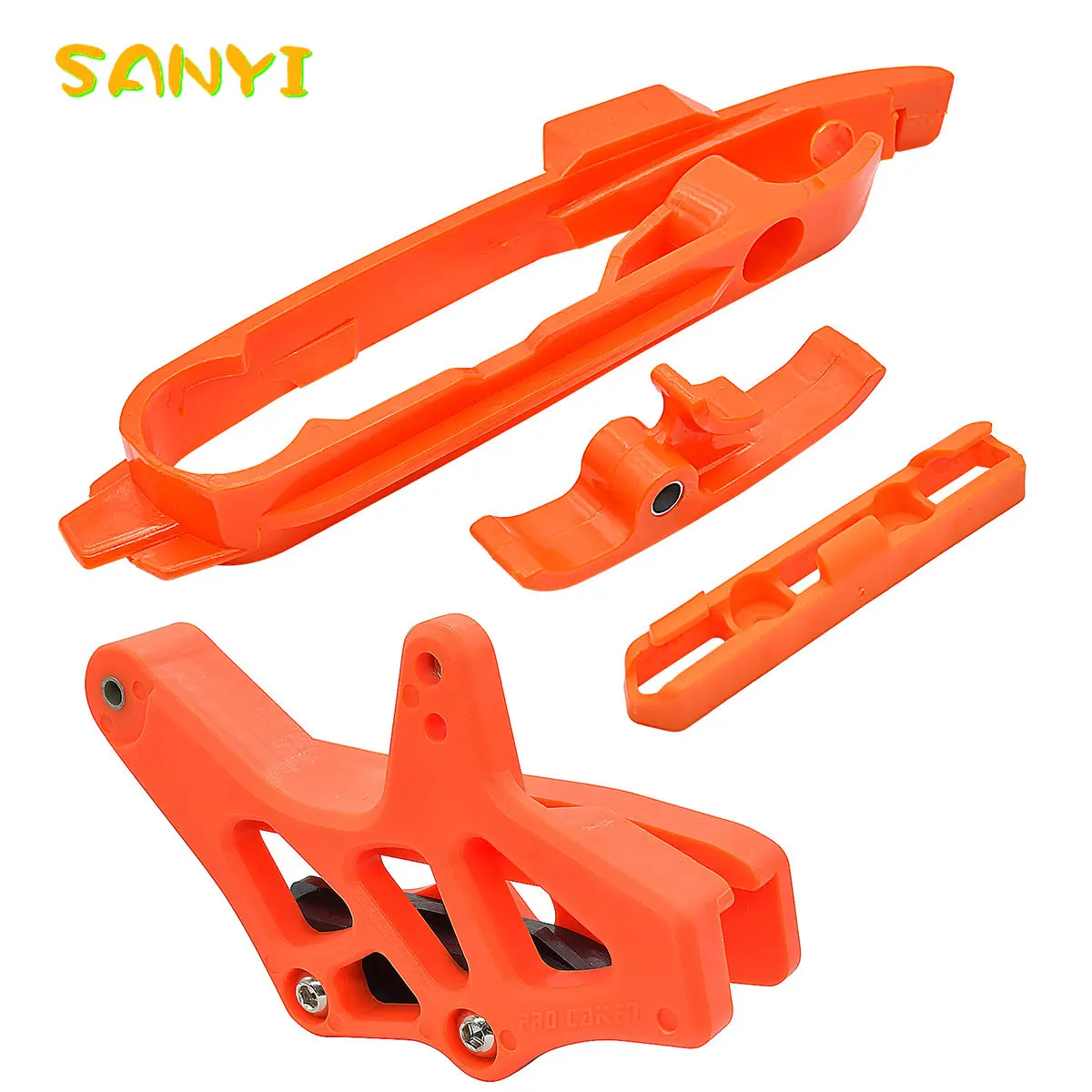 

Swingarm Chain Slider Kit Chain Guard Guide Brake Hose Clamp For KTM SX SXF XC XCF 125 200 250 300 350 450 2012-2018 2019 2020