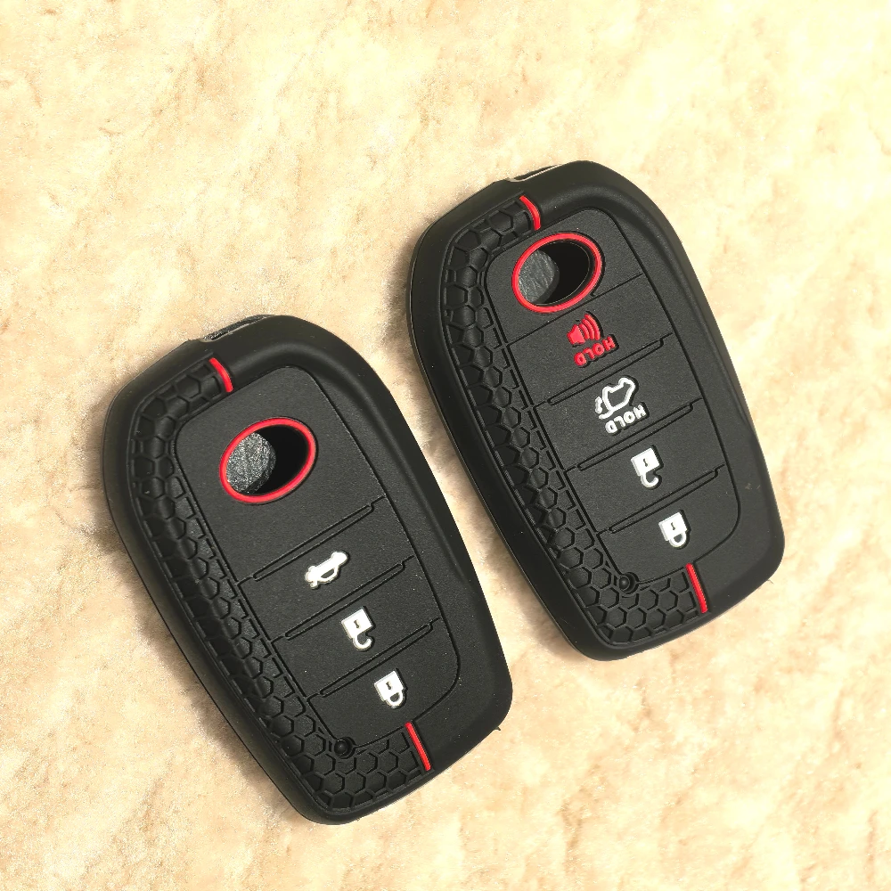 حافظة مفاتيح السيارة لتويوتا هايلكس 2024 يارس كورولا 2023 Rav4 2021 CHR ريفو أوريس إنوفا هايلاندر فينزا فورتشن مفتاح حامل