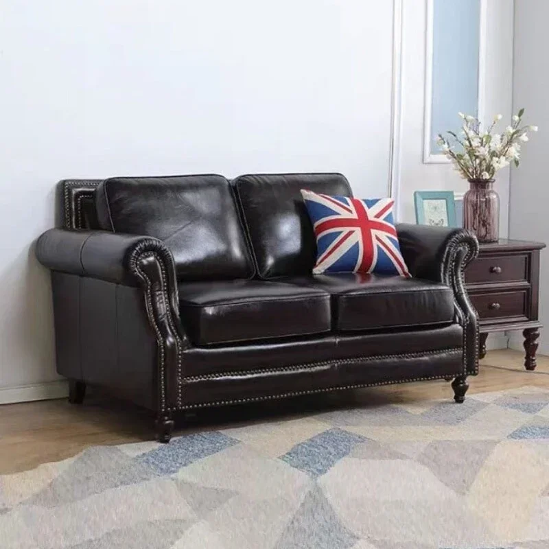 Human Living Room Sofa Modern Waterproof Nordic Designer Leather Sofa Nordic Black Muebles Para Salas Modernos Home Furniture