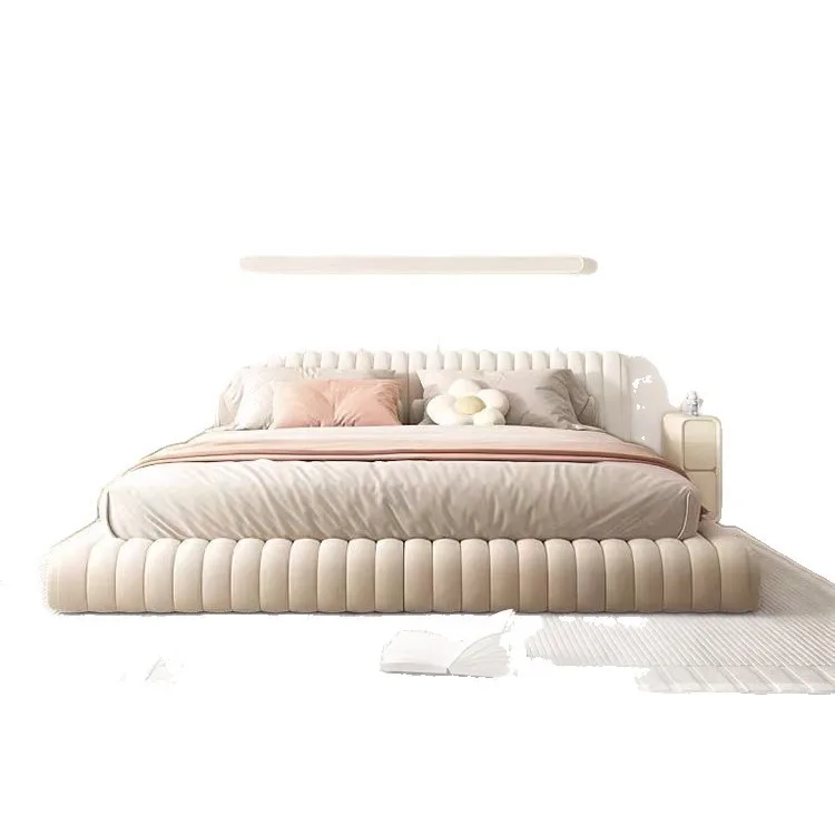 

Cream, bedside table, light luxury, French, solid wood, small, super narrow