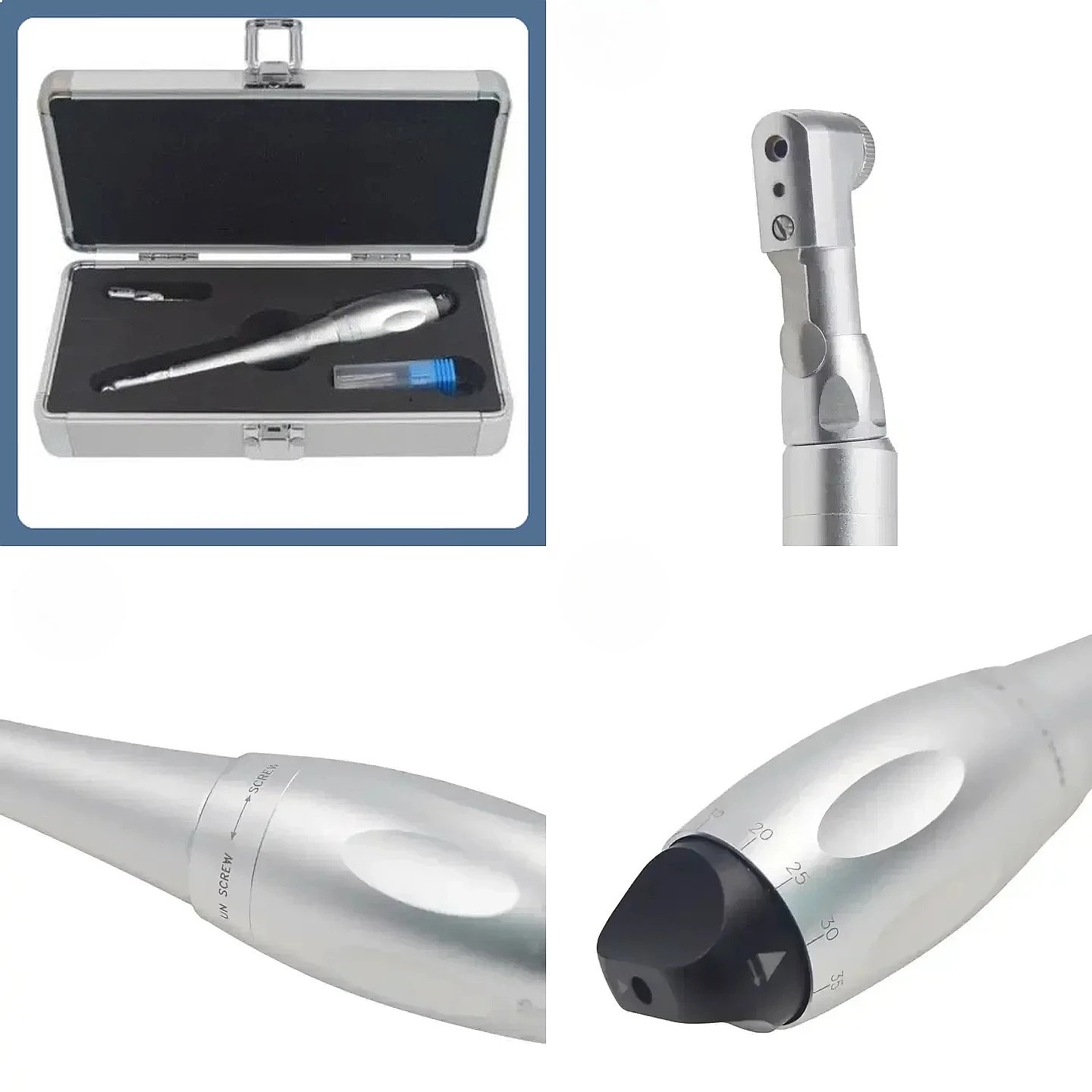 Widespread Torque Multi-brands Implants Wrench 12 Fixture Screw Drivers 2 Spiral Heads Without Glass Rod