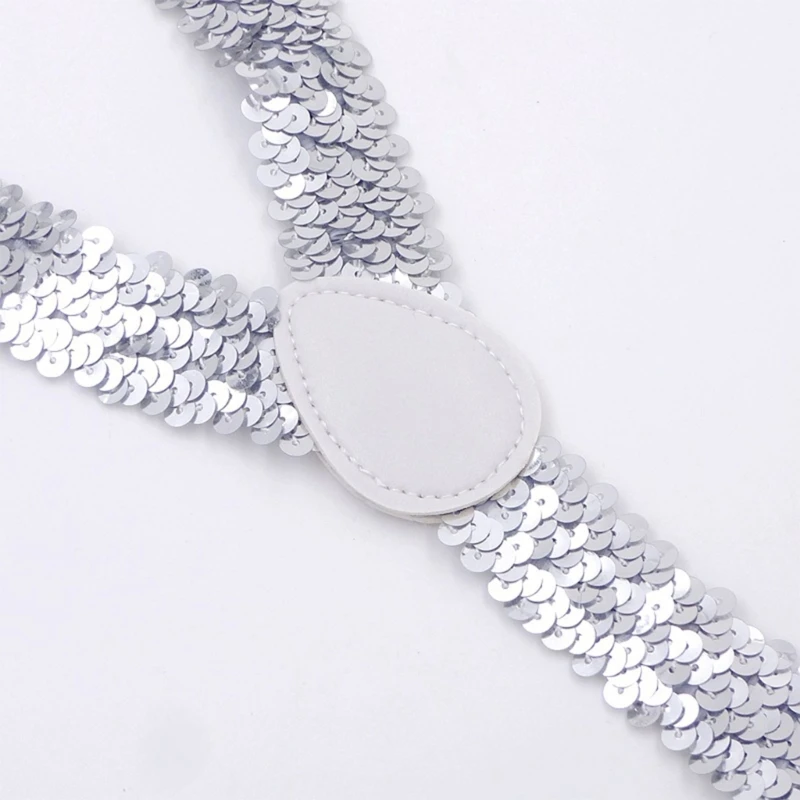 Disco Gathering Accessoires scintillants Set Coldie Gants Set Stage Show Wear Costume Accessoires pour hommes femmes