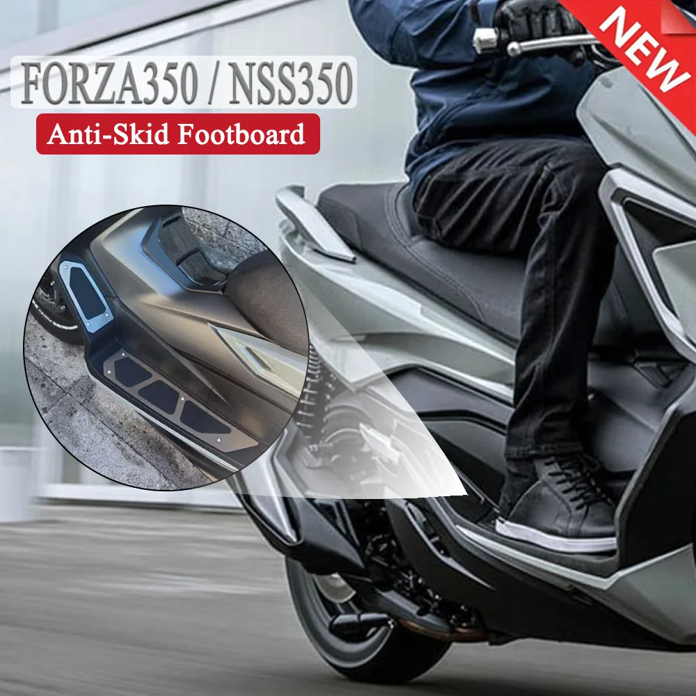 

For Honda Forza 350 NSS 350 NSS350 Forza350 New Motorcycle Footrest Footboard Step Footpad Pedal Plate Foot Pegs Forza125 2025