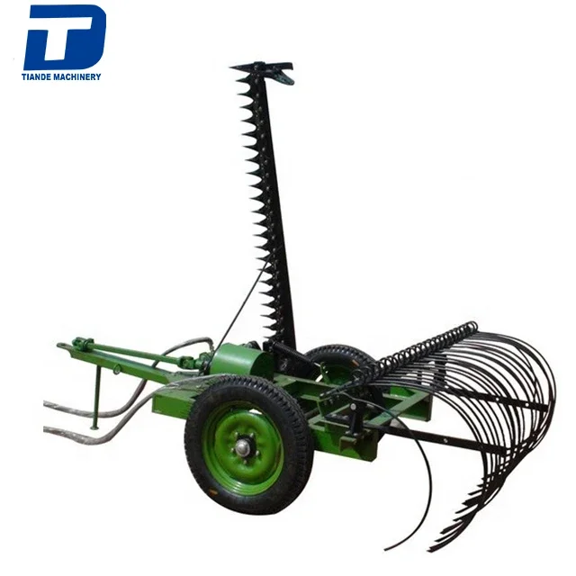 Moving hay rake Offset Drive Grassland Mower farm Mowing Hay Rake Machine  9GBL