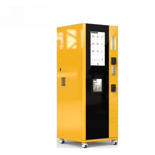 Customized Newest Technology Fully Automatic Commercial Bean to Cup Coffee Vending Machine With Five Bucket Drop Cups