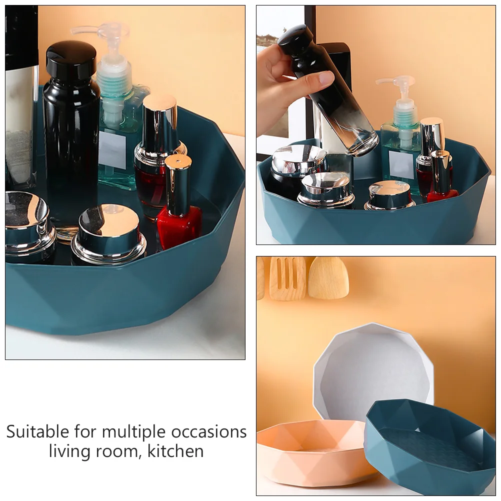 

Rotating Storage Rack Multipurpose Seasoning Shelf Kitchen Sundry Organizer Bottle Can Holder Space Saving Countertop Shelving