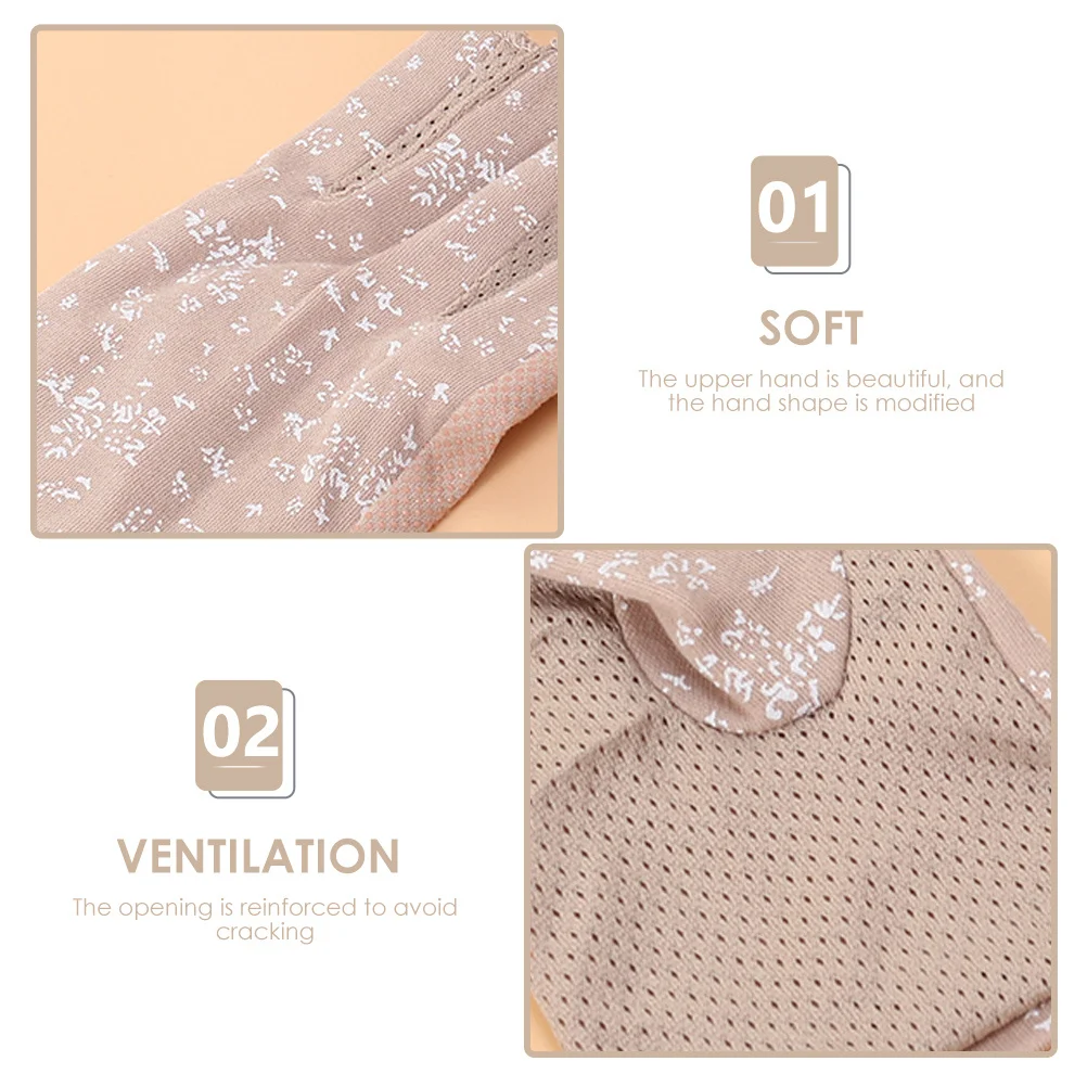 2Pairs Sun-Proof Half Finger Gloves Wear-Resistant Car Gloves Professional Riding Driving Accessory Riding Accessory