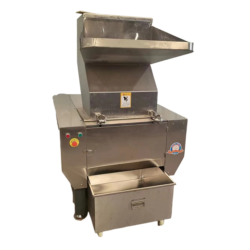 

Frozen Food Crusher Commercial Automatic Bone Breaker Pig Bone Crusher 304 Stainless Steel Food Crusher