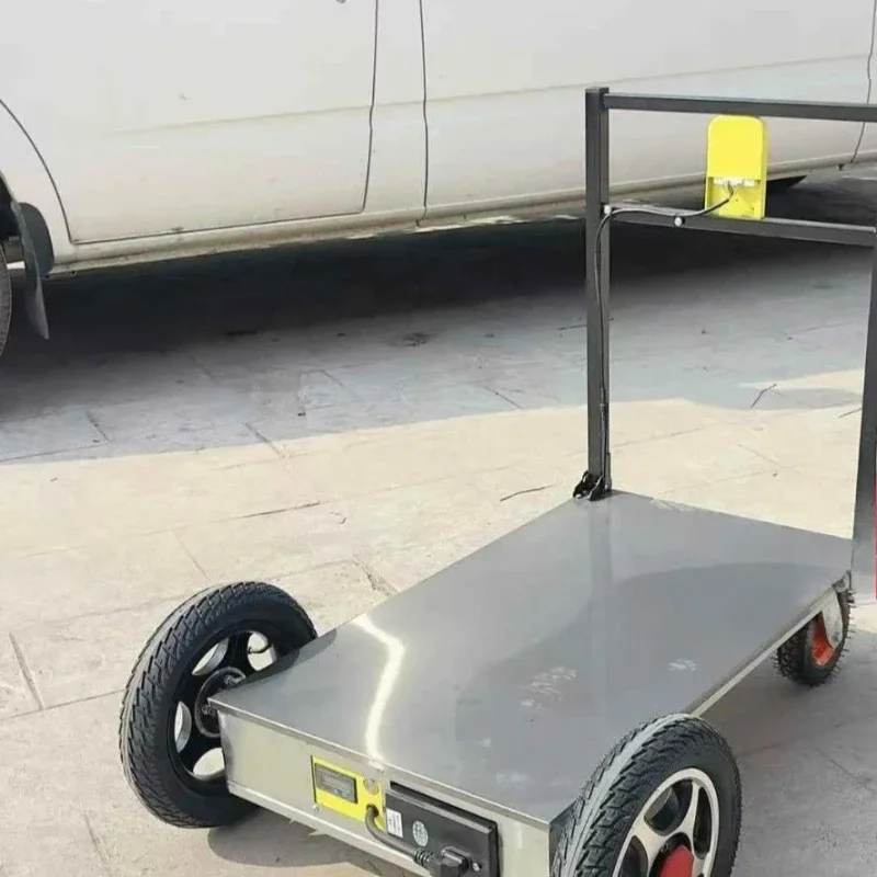Auto-follow trolley Foldable Internet celebrity feature flatbed