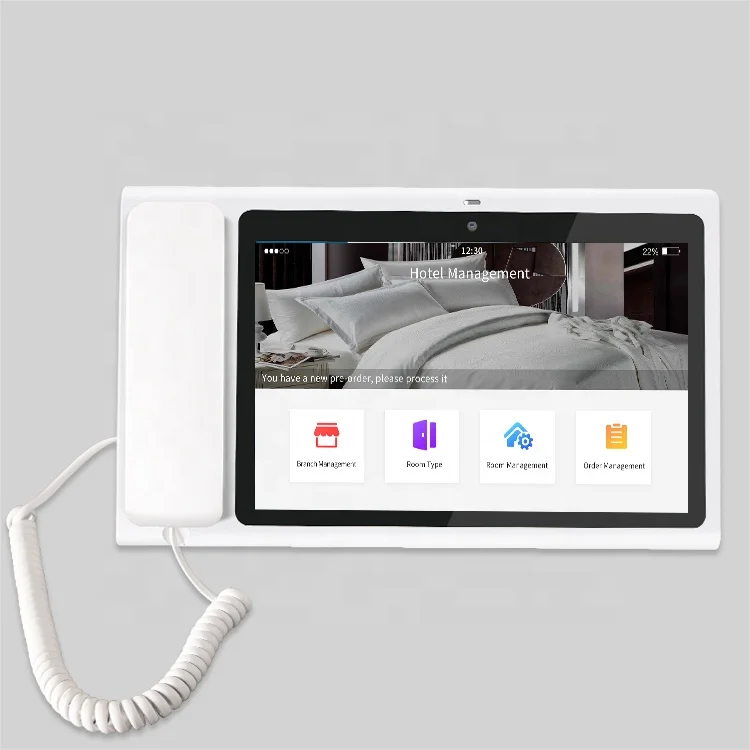 Smart Video 4G LTE GSM SIM Card Desktop Hotel Home Office Fixed Wireless Phone Cordless Landline Android Telephone