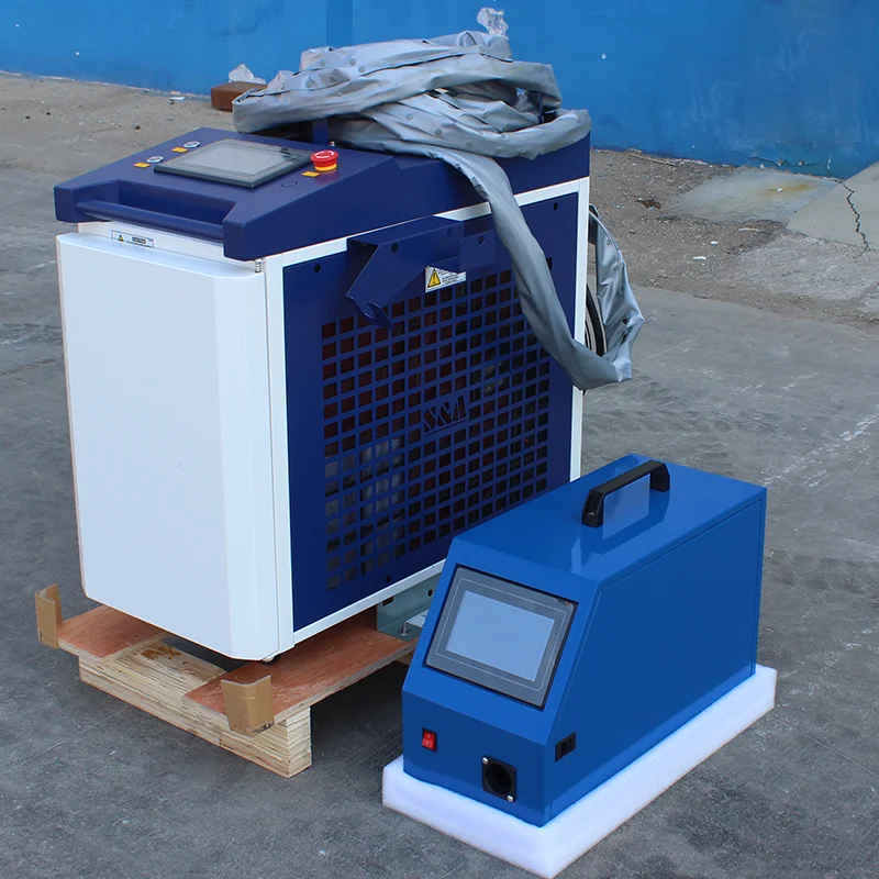 

Relfar MiniXM Handheld 4 in 1 1000W 1500W 2000W Fiber Laser Metal Welding Machine for Metal Welding with MAX RAYCUS JPT