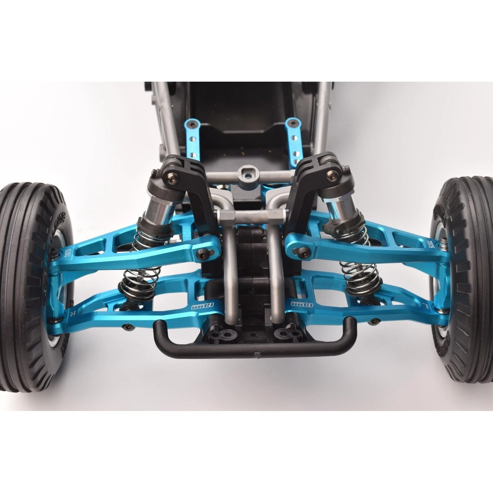 Aluminum Front Upper Lower Suspension Arms for Tamiya BBX BB-01 Chassis 1/10 2WD Buggy Upgrade Parts